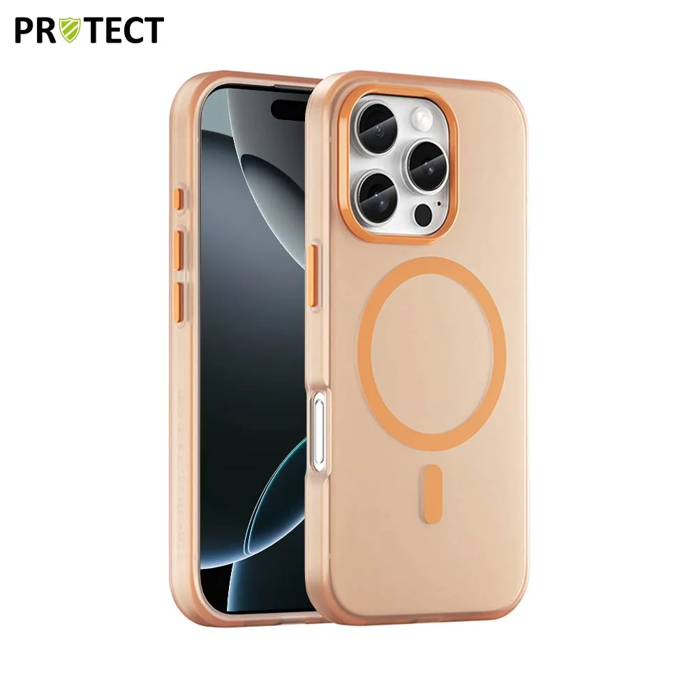 Coque de Protection MagSafe PROTECT pour Apple iPhone 16 Pro Orange