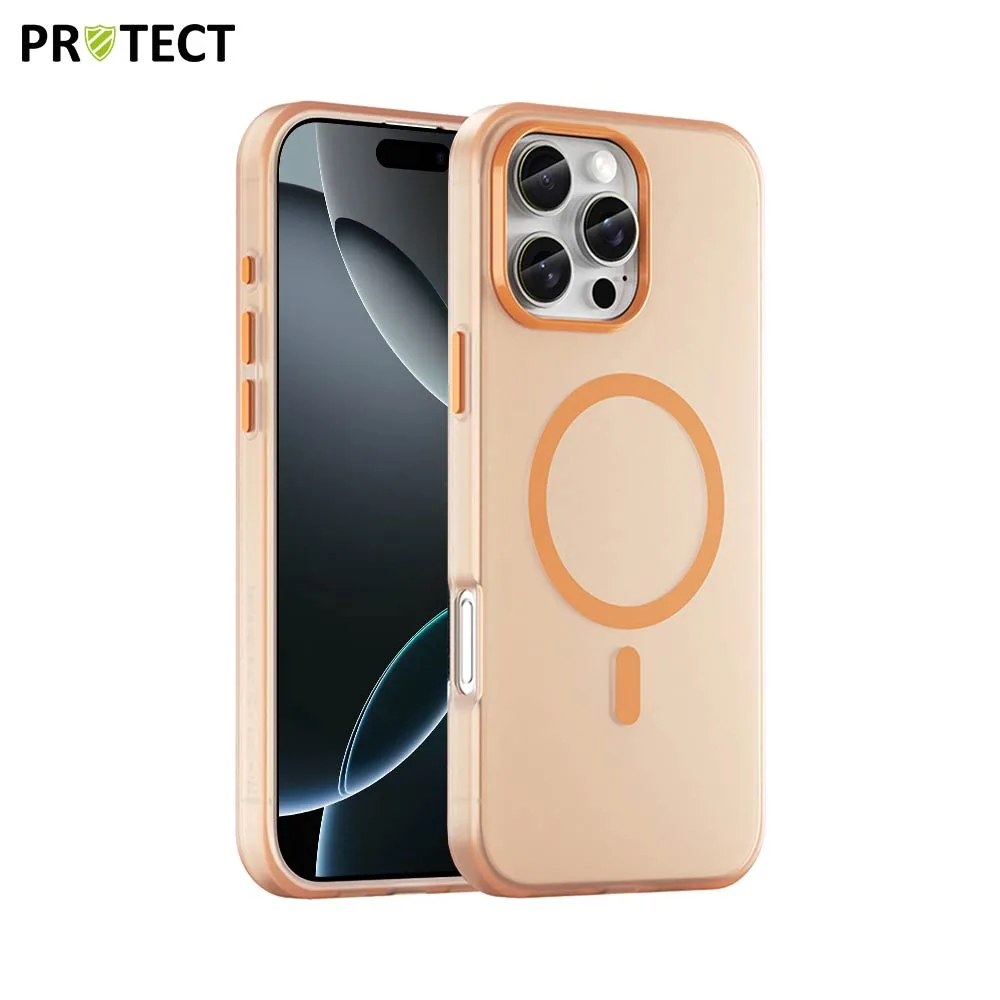 Coque de Protection MagSafe PROTECT pour Apple iPhone 16 Pro Max Orange
