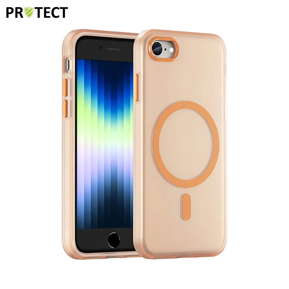 Coque de Protection MagSafe PROTECT pour Apple iPhone 7/iPhone 8/iPhone SE (2nd Gen)/iPhone SE (3e Gen) Orange