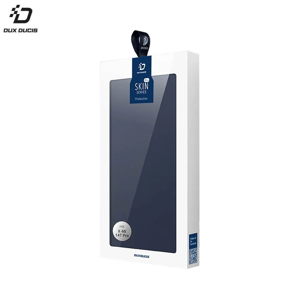 Housse de Protection Skin Pro Dux Ducis pour Xiaomi 14T Pro Bleu