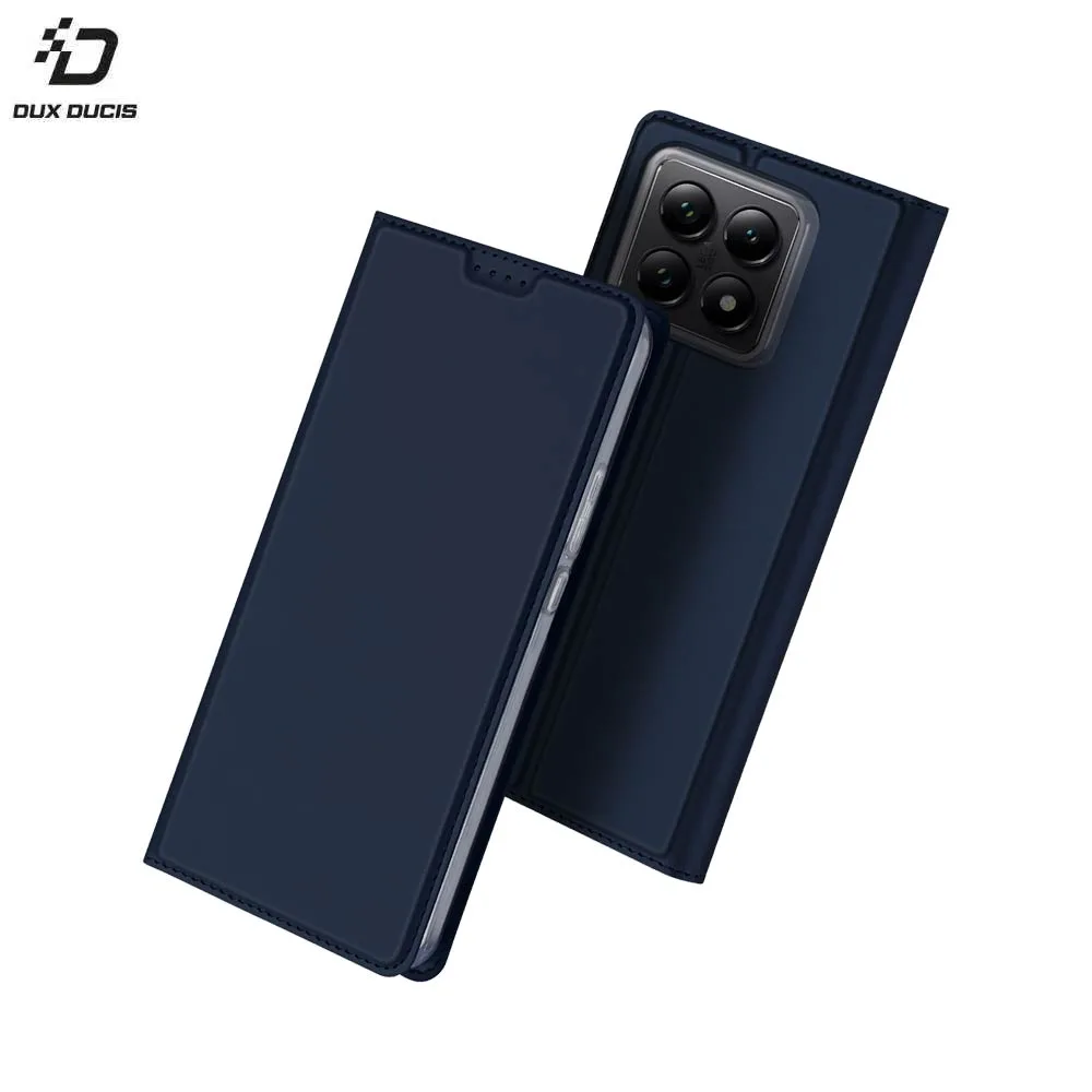 Housse de Protection Skin Pro Dux Ducis pour Xiaomi 14T Bleu