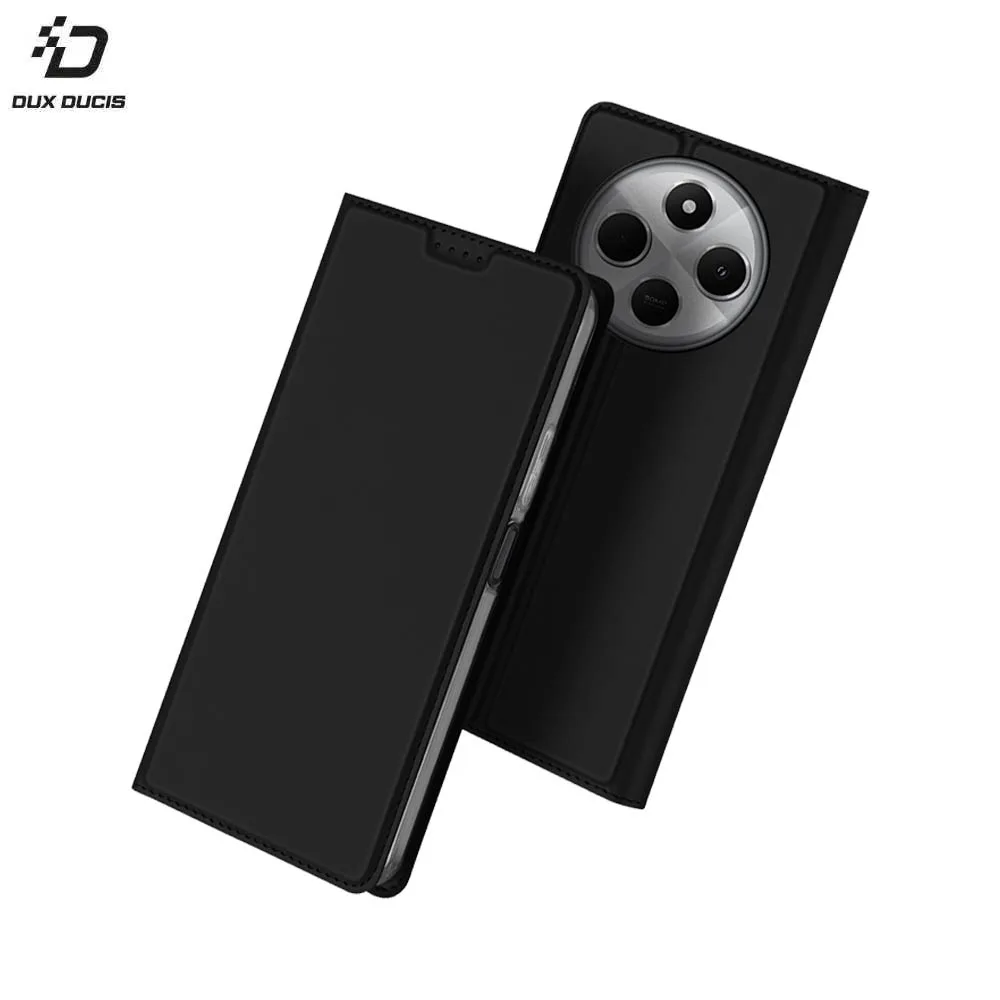 Housse de Protection Skin Pro Dux Ducis pour Xiaomi Redmi 14C Noir