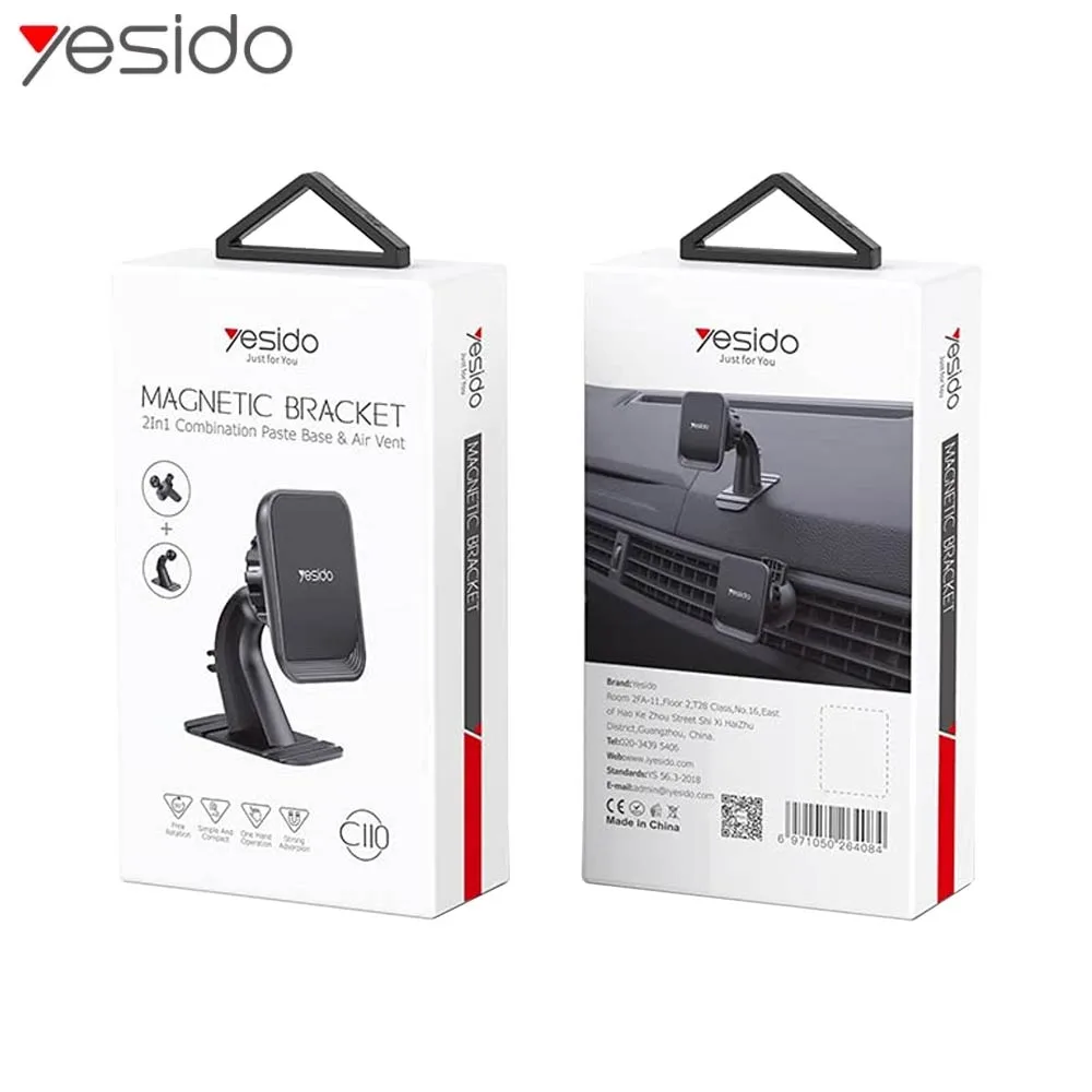 Support Smartphone pour Voiture Yesido C110 — vue 3