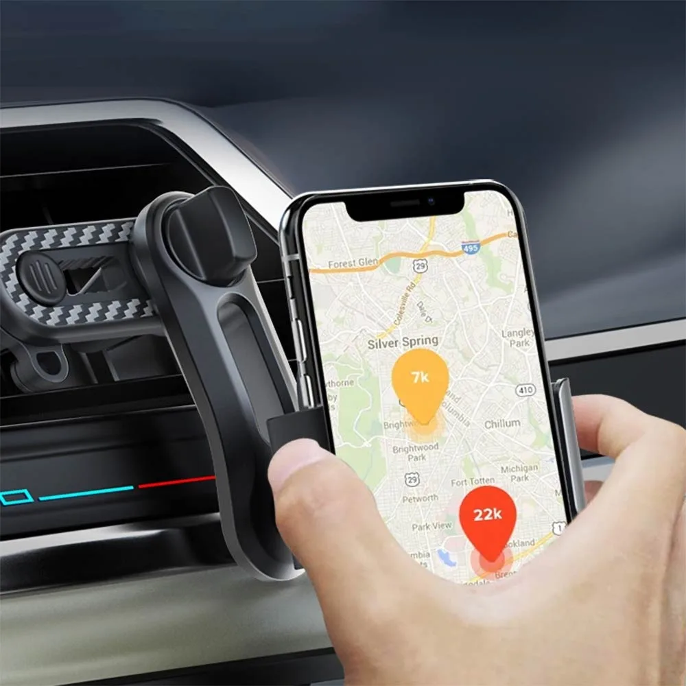 Support Smartphone pour Voiture Yesido C105 Noir — vue 2