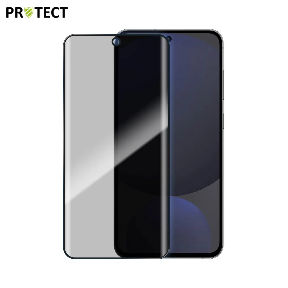 Verre Trempé PRIVACY PROTECT pour Samsung Galaxy S24 FE S721B Transparent
