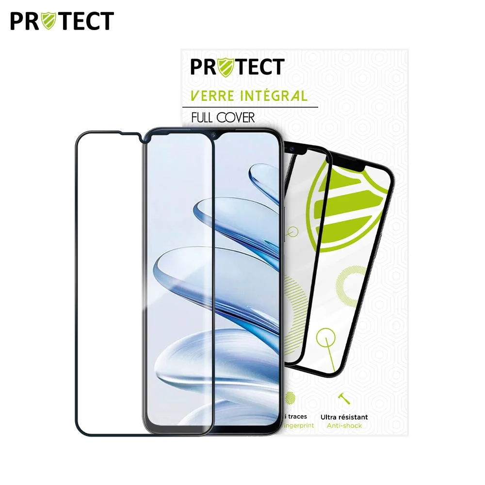 Verre Trempé Intégral PROTECT pour Honor 70 Lite Noir — vue 2