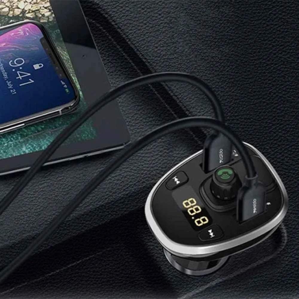 Transmetteur FM Bluetooth & Chargeur Voiture Yesido Y39 — vue 2