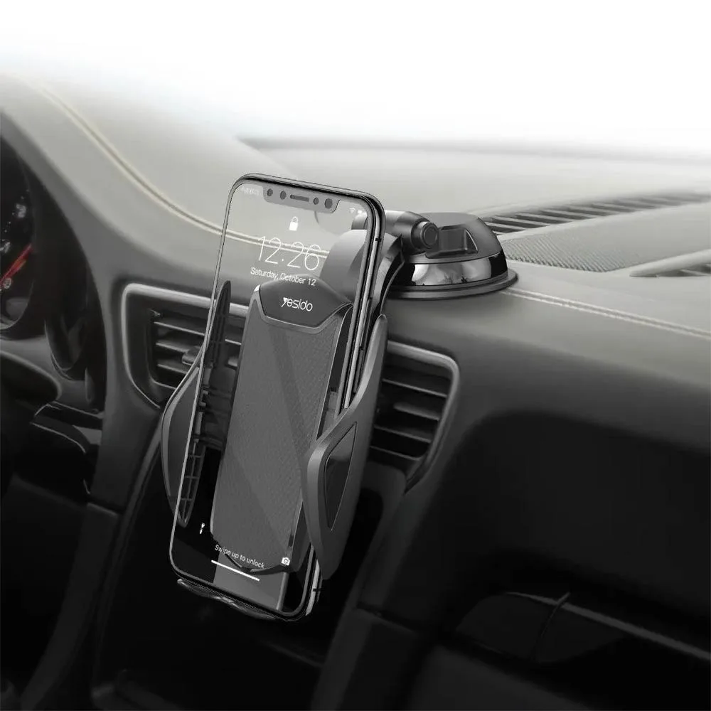 Support Smartphone pour Voiture Yesido C99 Noir — vue 2
