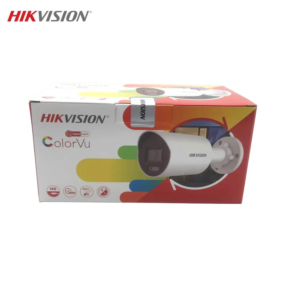 Caméra de Surveillance avec IA Hikvision /SL (4mm) Mini Bullet 8MP Smart Hybrid Light, ColorVu & AcuSense Blanc — vue 3