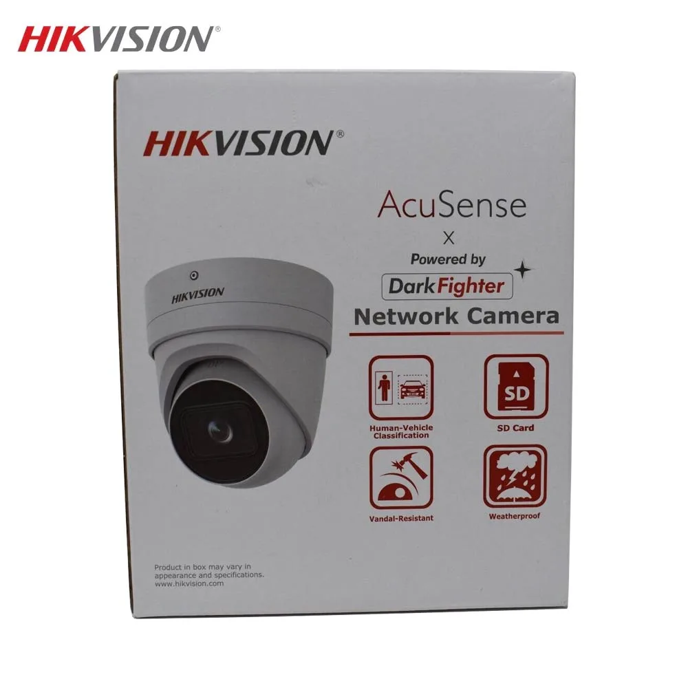 Caméra de Surveillance avec IA Hikvision Turret 4MP DarkFighter & AcuSense Blanc — vue 3
