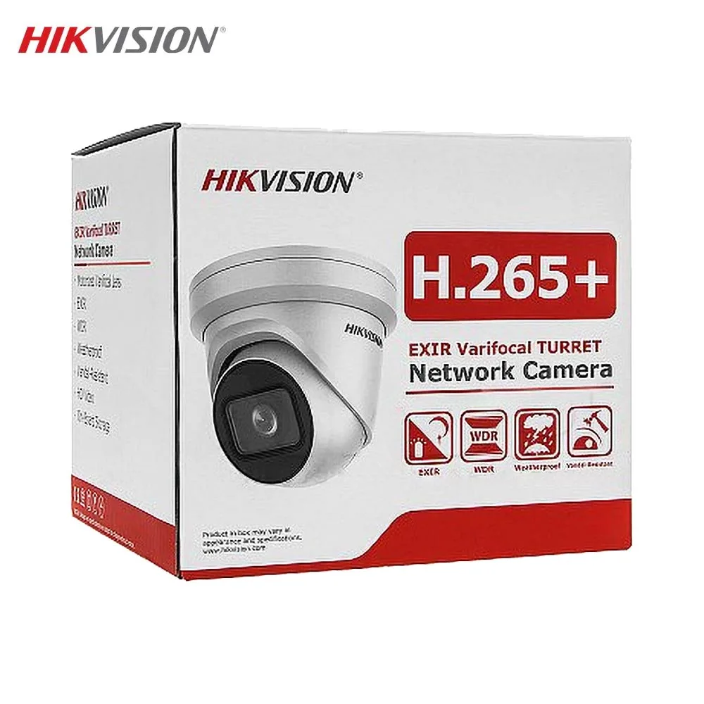 Caméra de Surveillance avec IA Hikvision Turret 4MP IR & AcuSense Blanc — vue 3