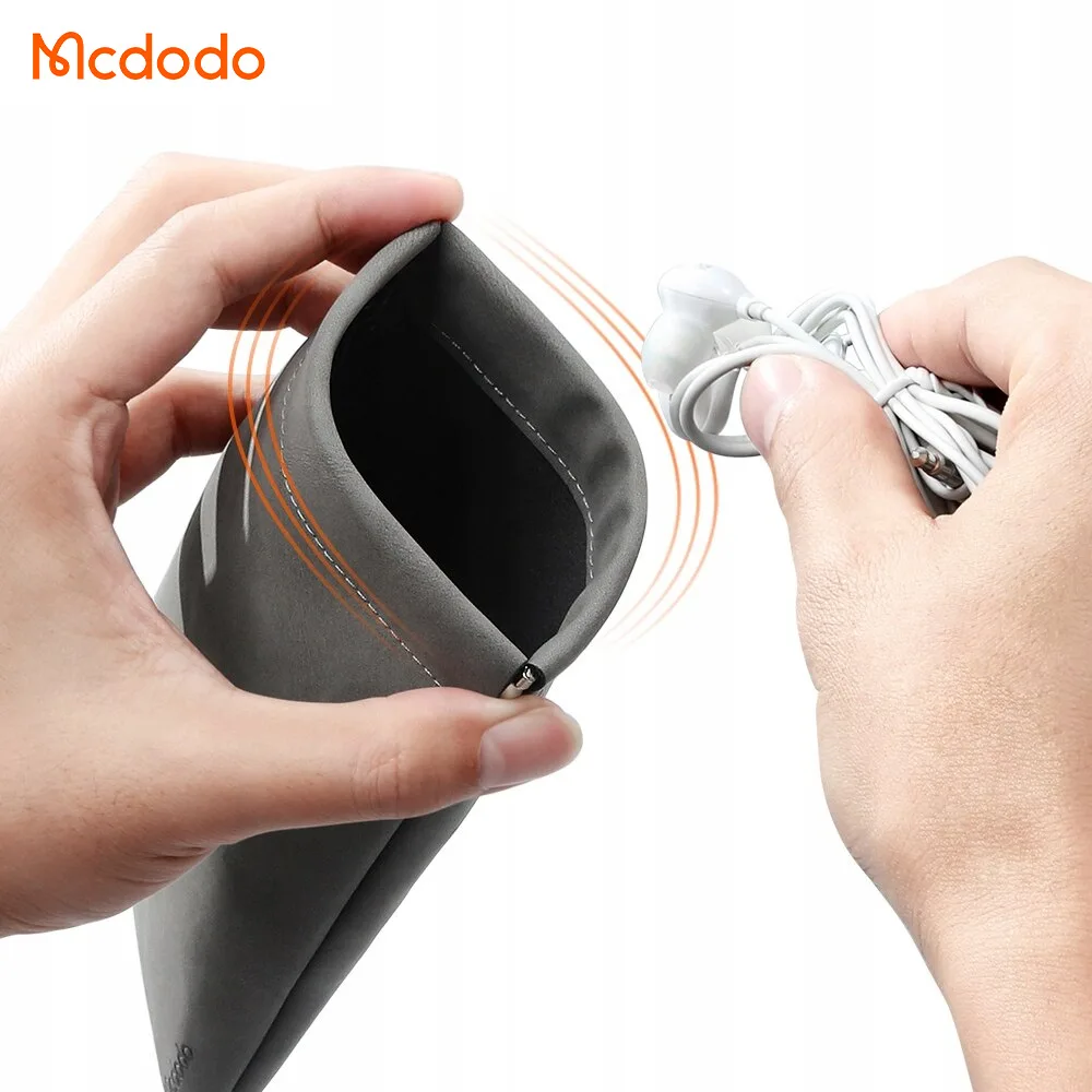 Pochette de Rangement pour Accessoires Mcdodo Gris