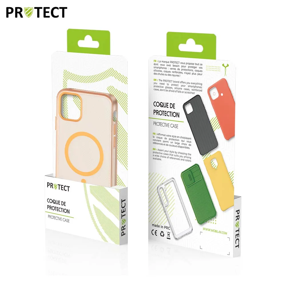 Coque de Protection MagSafe PROTECT pour Apple iPhone 13 Orange — vue 3