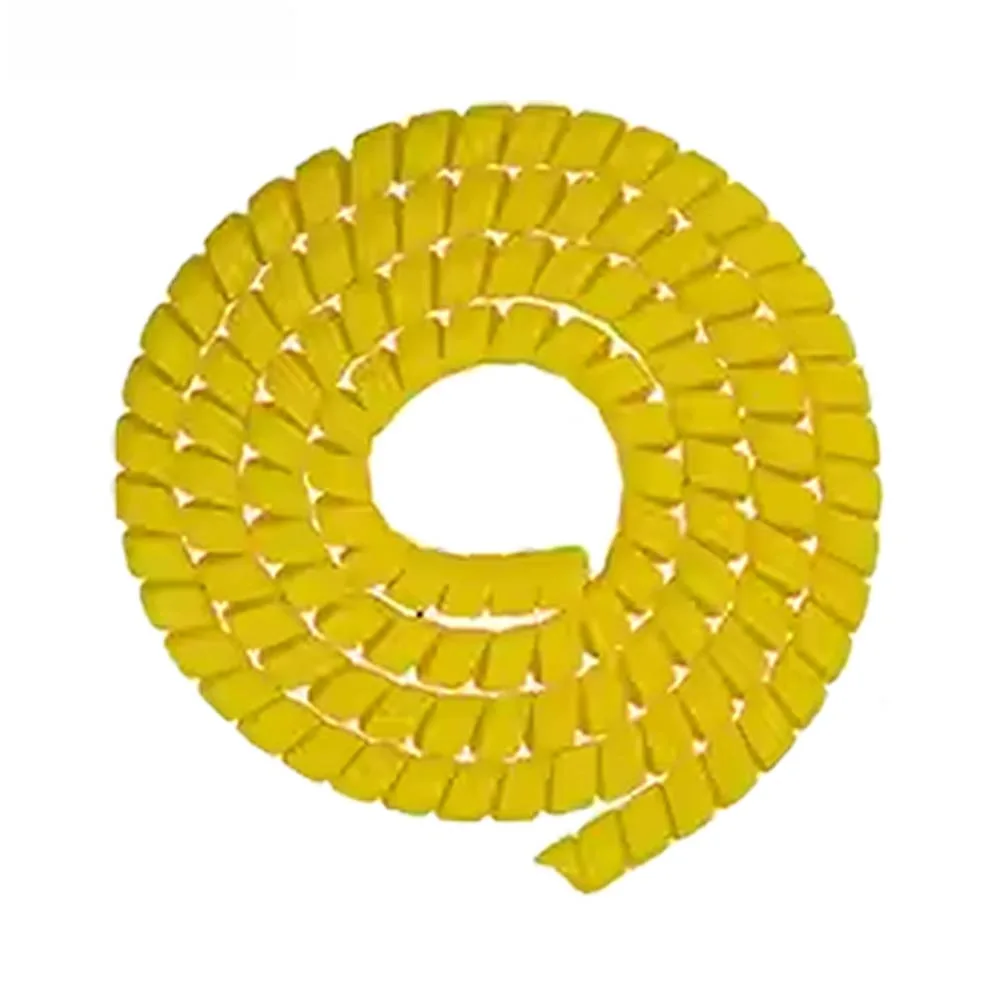 Protège-Câble Spirale pour Trottinettes Électriques (1m) (T-32) Jaune