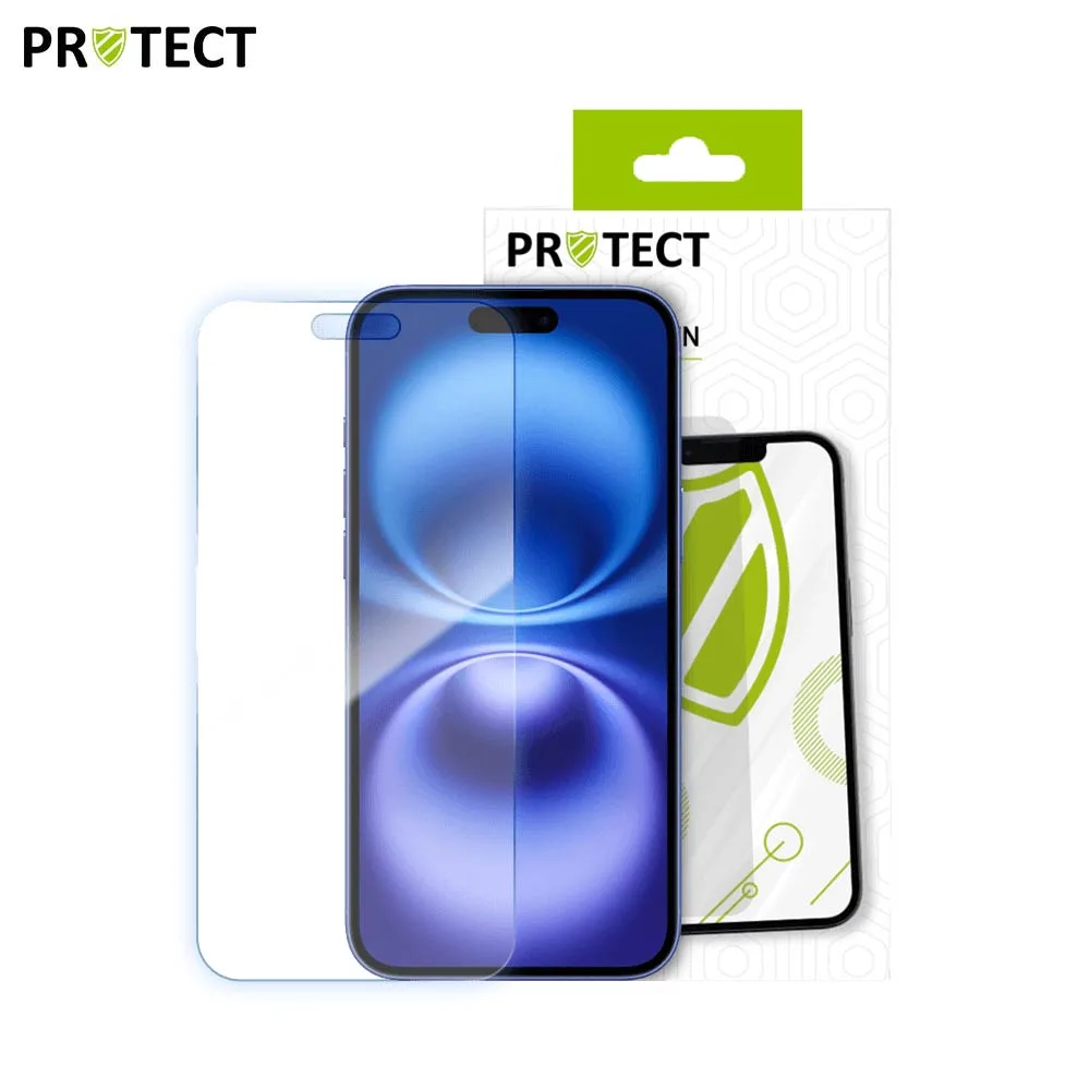 Verre Trempé Classique PROTECT pour Apple iPhone 16 Transparent