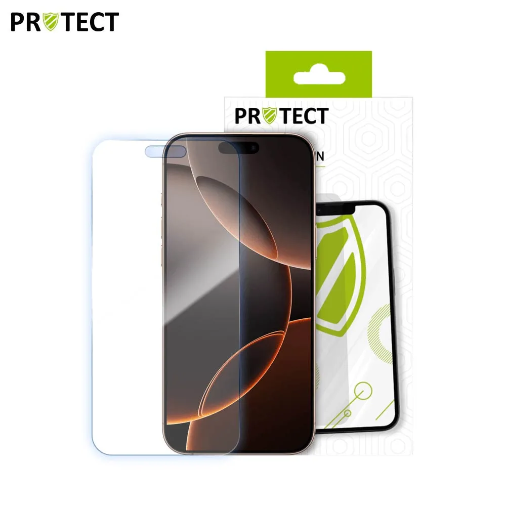 Verre Trempé Classique PROTECT pour Apple iPhone 16 Pro Transparent