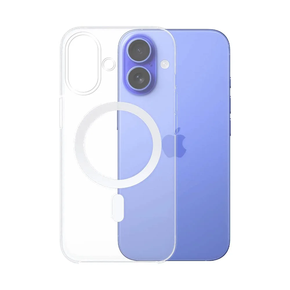 Coque MagSafe Apple iPhone 16 Transparent