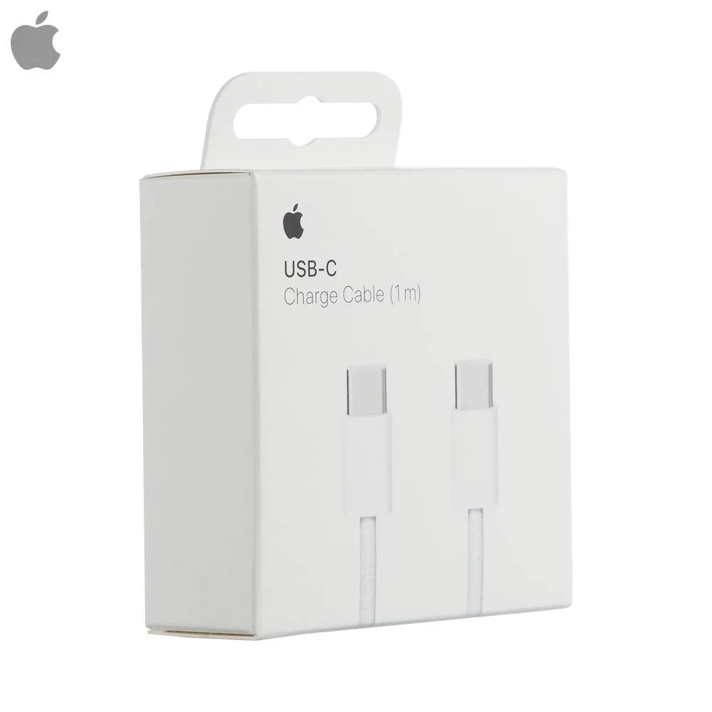 Câble Data USB-C vers USB-C Apple MQKJ3ZM/A 60W (1m) Blanc — vue 3