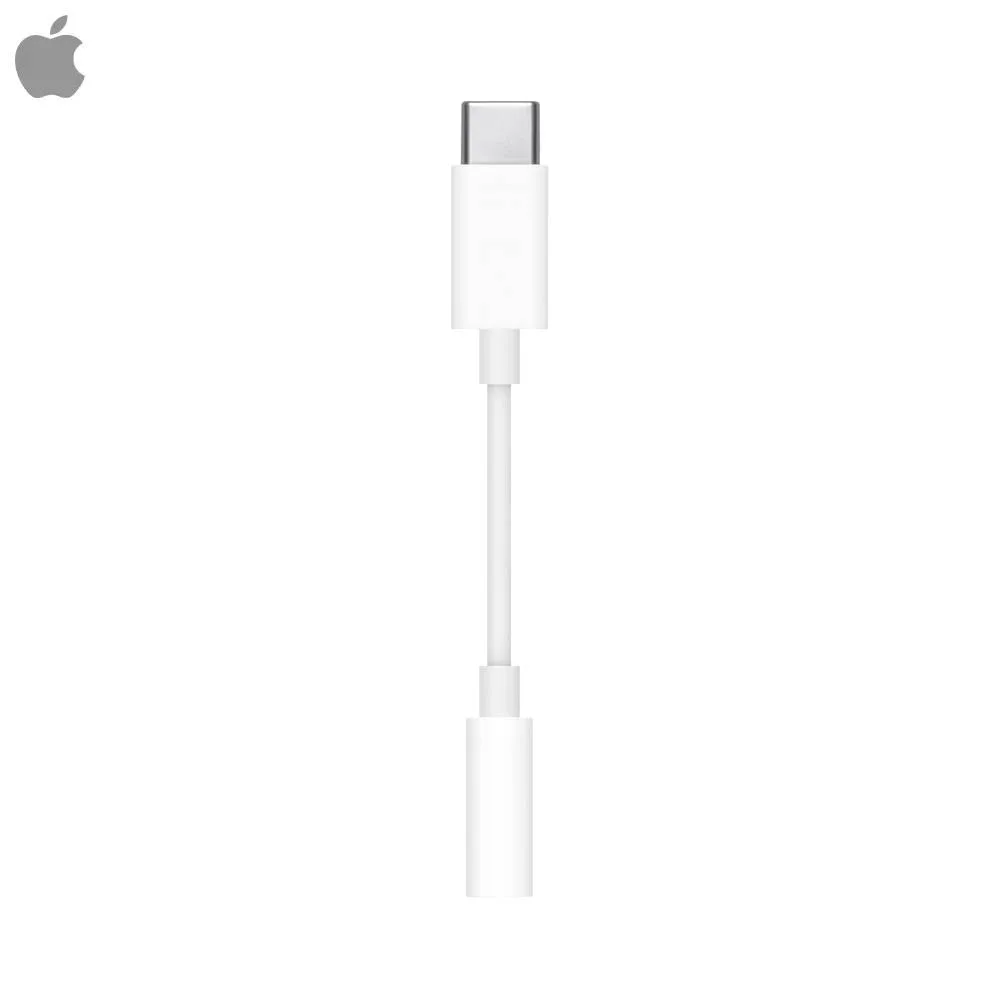 Adaptateur USB-C vers Jack 3.5mm Apple MW2Q3ZM/A Blanc