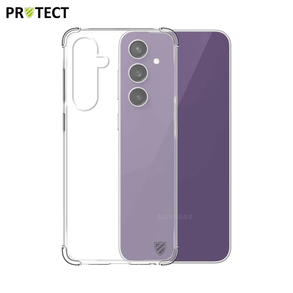 Coque Silicone Renforcée PROTECT pour Samsung Galaxy S23 FE S711 Transparent