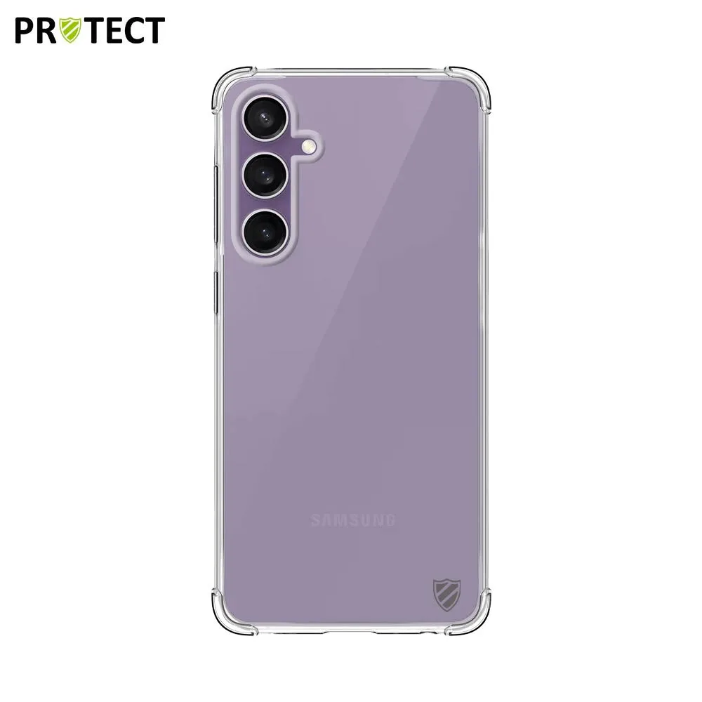 Coque Silicone Renforcée PROTECT pour Samsung Galaxy S23 FE S711 Transparent — vue 2