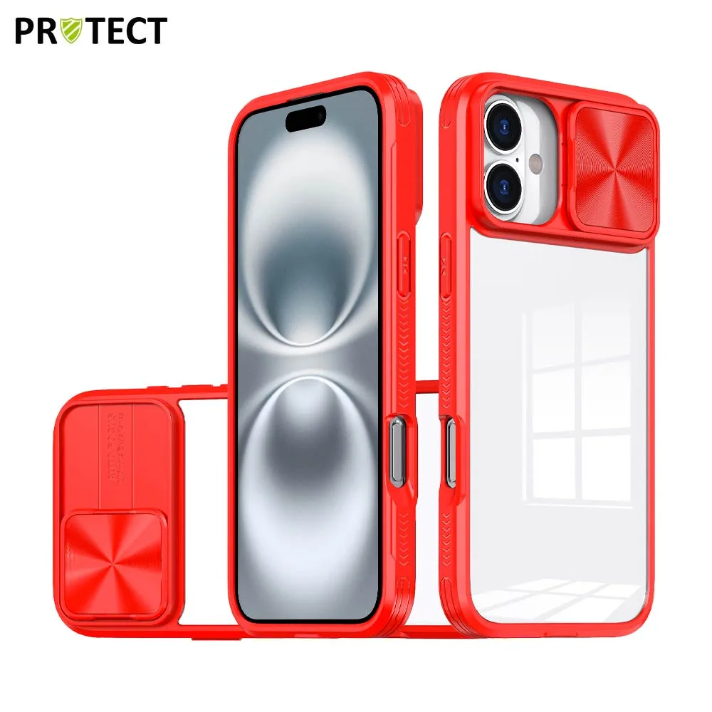Coque de Protection IE027 PROTECT pour Apple iPhone 16 Plus Rouge