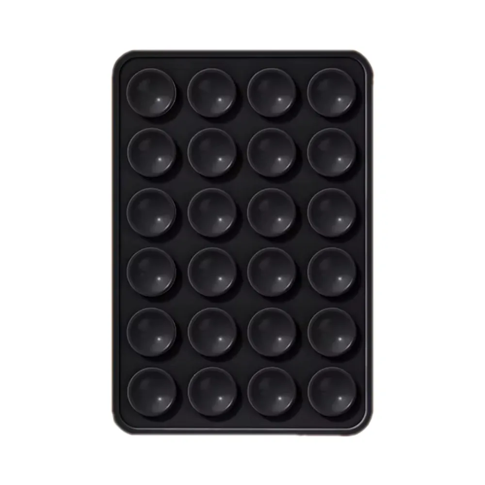Support Ventouse Silicone Universel pour Smartphone Noir