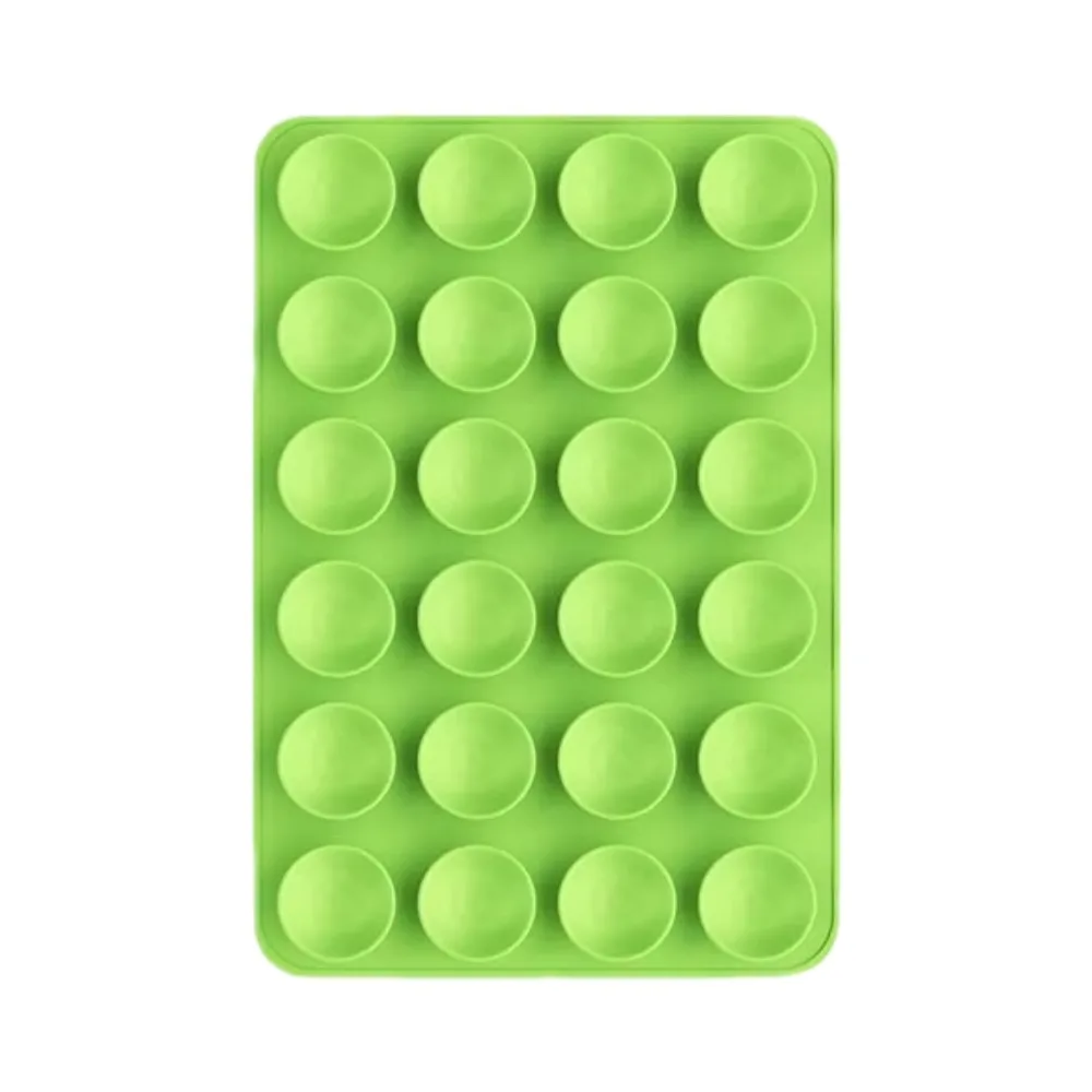 Support Ventouse Silicone Universel pour Smartphone Vert