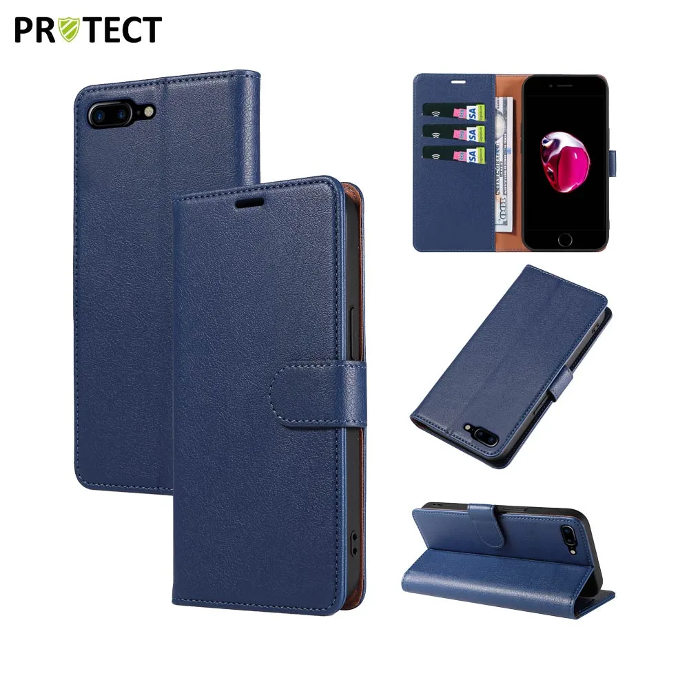 Housse de Protection IP011 PROTECT pour Apple iPhone 7 Plus/iPhone 8 Plus Bleu Marine — vue 2