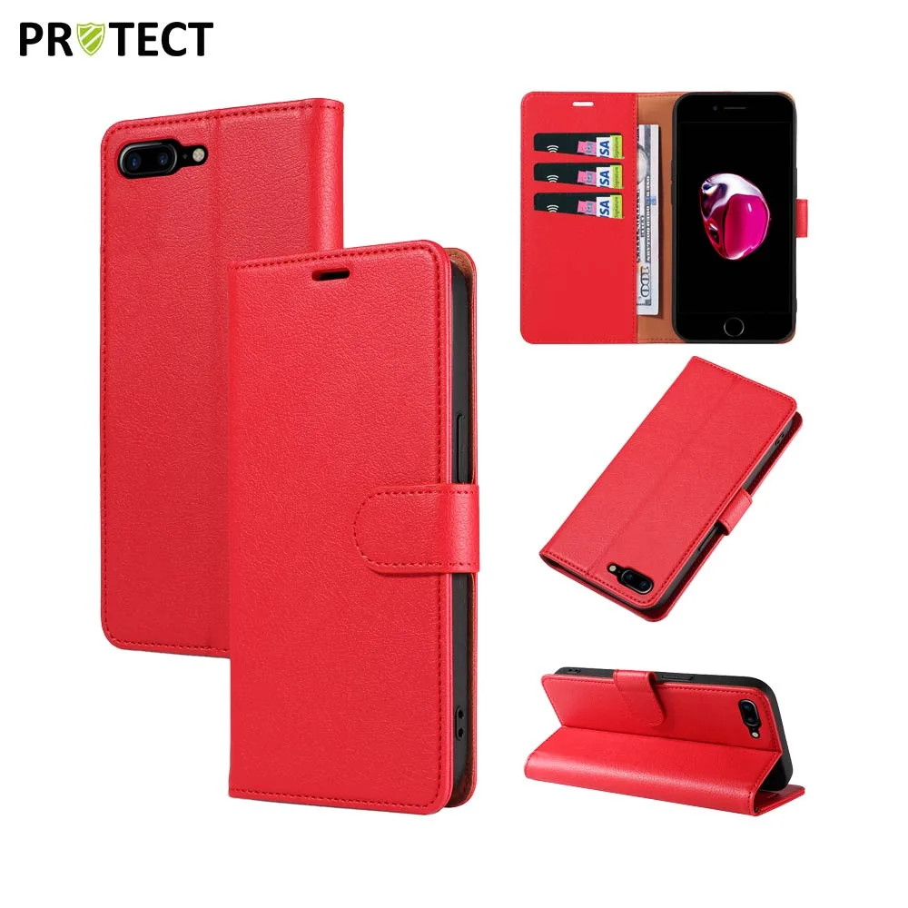 Housse de Protection IP011 PROTECT pour Apple iPhone 7 Plus/iPhone 8 Plus Rouge — vue 2