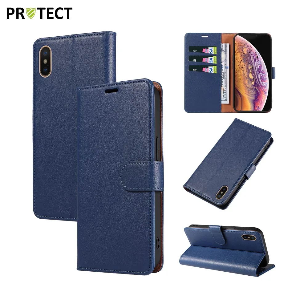 Housse de Protection IP011 PROTECT pour Apple iPhone X/iPhone XS Bleu Marine — vue 2