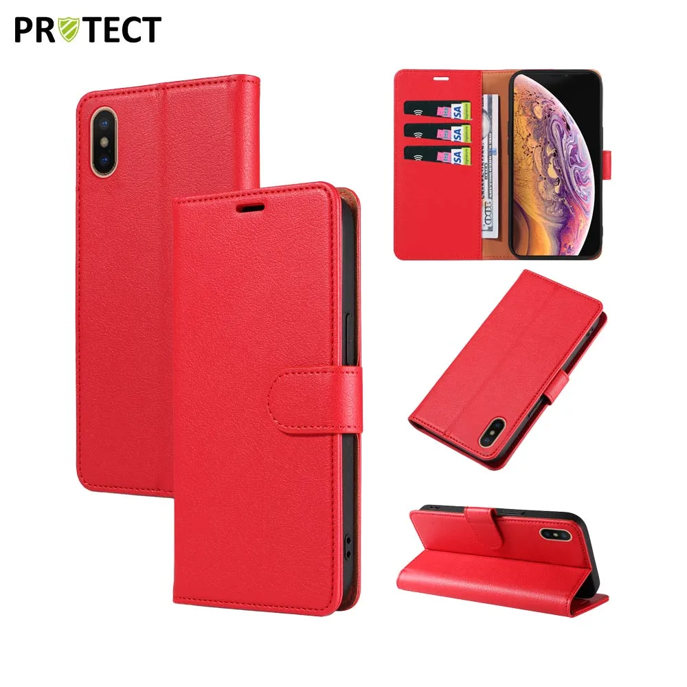 Housse de Protection IP011 PROTECT pour Apple iPhone X/iPhone XS Rouge — vue 2