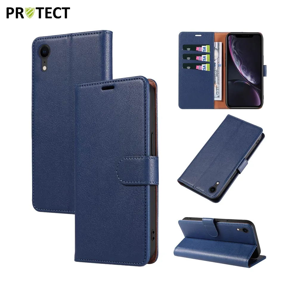 Housse de Protection IP011 PROTECT pour Apple iPhone XR Bleu Marine — vue 2