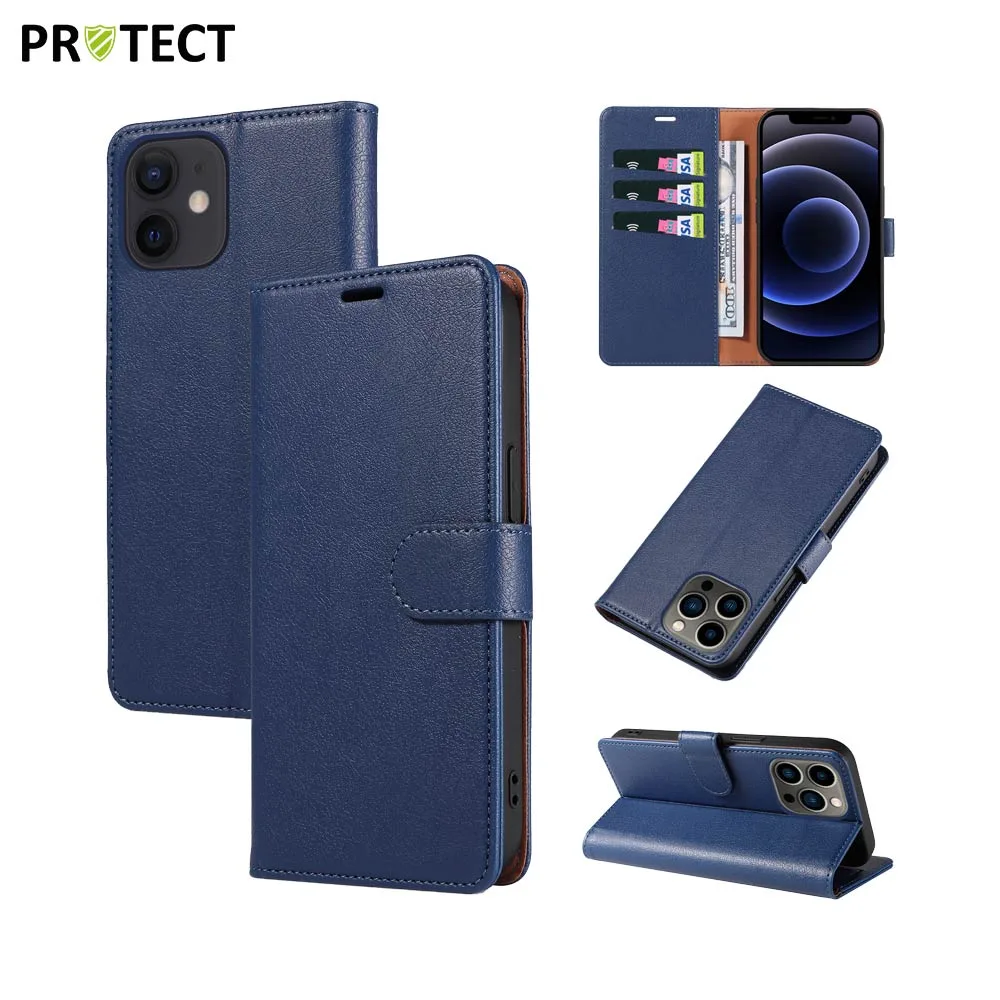 Housse de Protection IP011 PROTECT pour Apple iPhone 12 Mini Bleu Marine — vue 2
