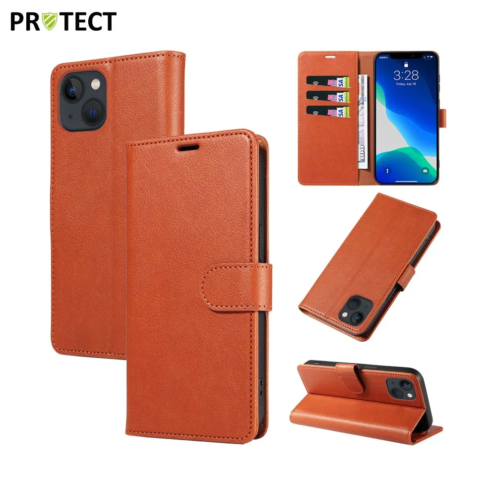 Housse de Protection IP011 PROTECT pour Apple iPhone 13 Marron — vue 2