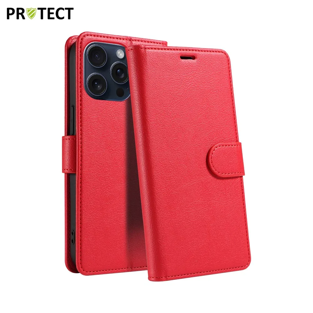 Housse de Protection IP011 PROTECT pour Apple iPhone 15 Pro Max Rouge