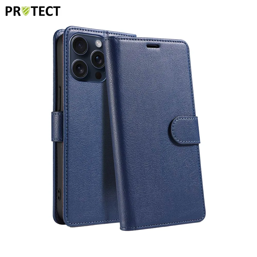 Housse de Protection IP011 PROTECT pour Apple iPhone 15 Pro Bleu Marine