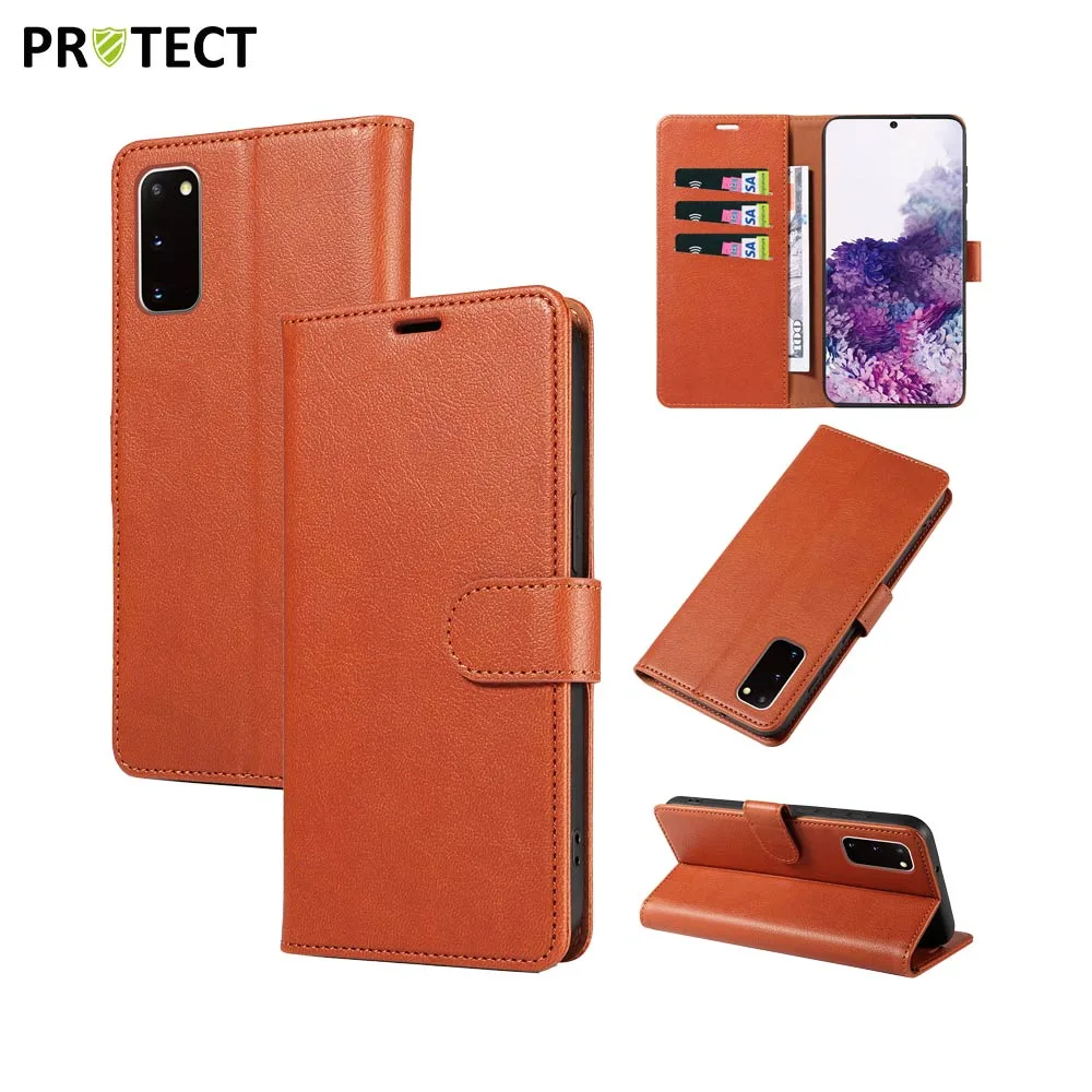 Housse de Protection IP011 PROTECT pour Samsung Galaxy S20 5G G981/Galaxy S20 G980 Marron — vue 2