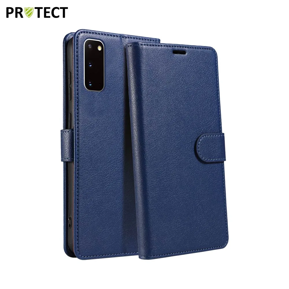 Housse de Protection IP011 PROTECT pour Samsung Galaxy S20 G980/Galaxy S20 5G G981 Bleu Marine