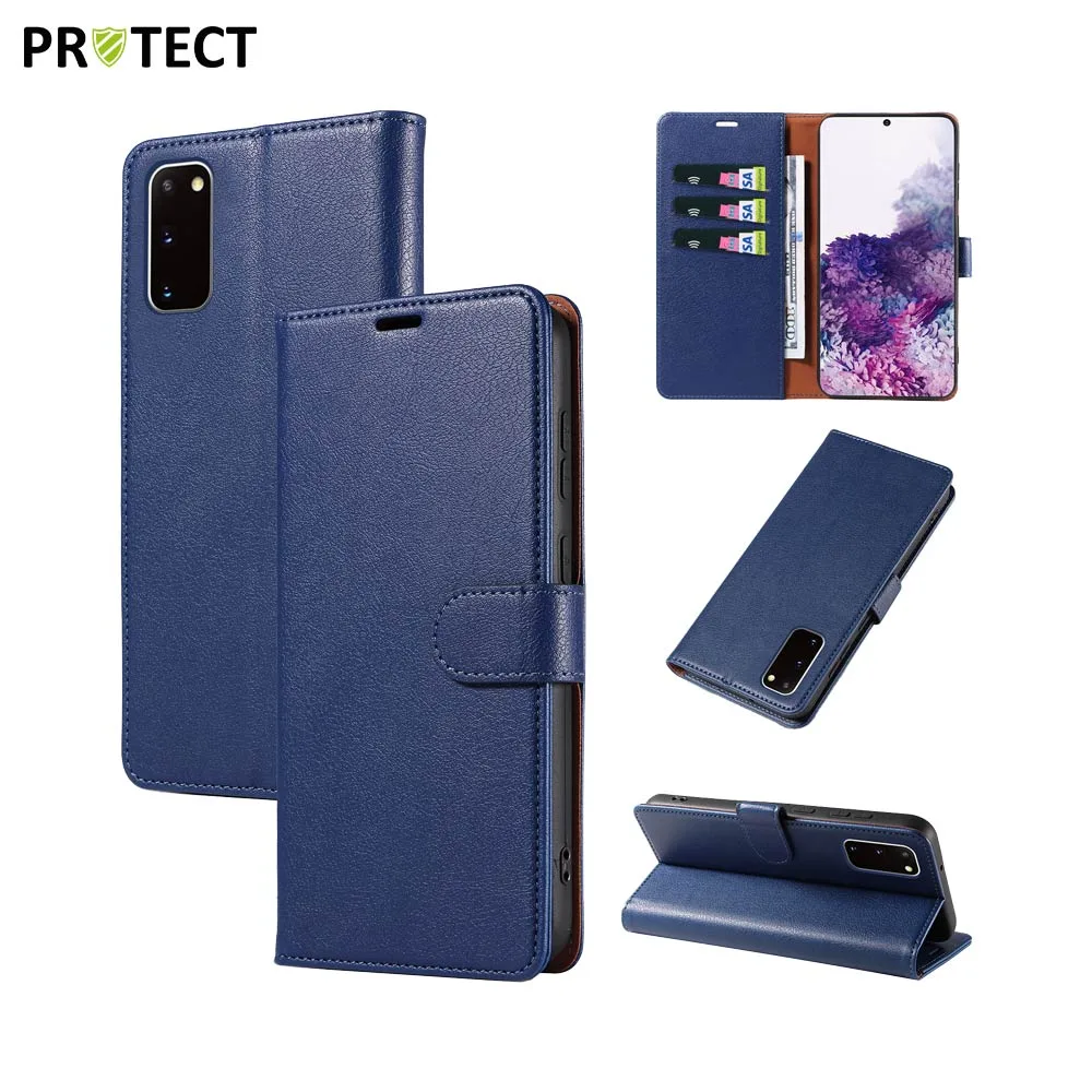 Housse de Protection IP011 PROTECT pour Samsung Galaxy S20 G980/Galaxy S20 5G G981 Bleu Marine — vue 2