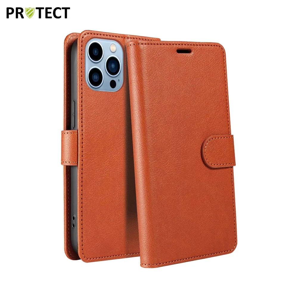 Housse de Protection IP011 PROTECT pour Apple iPhone 13 Pro Max Marron