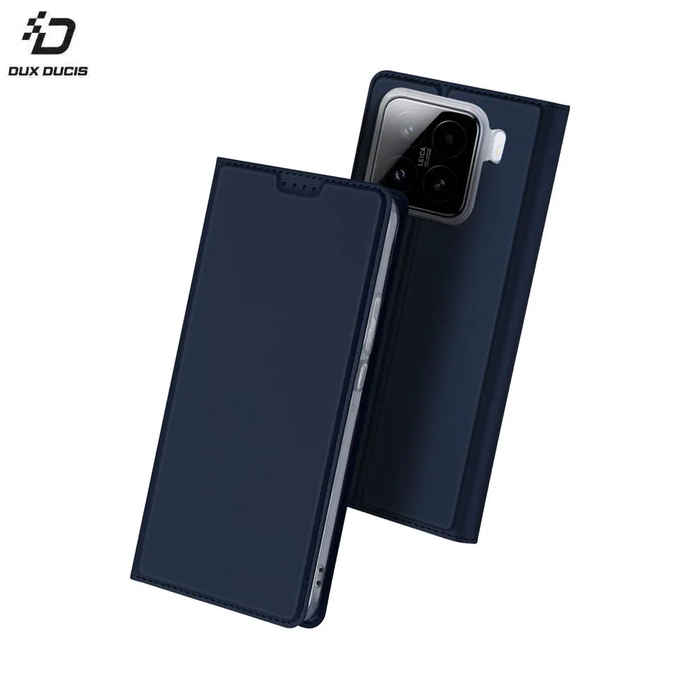 Housse de Protection Skin Pro Dux Ducis pour Xiaomi 15 5G Bleu