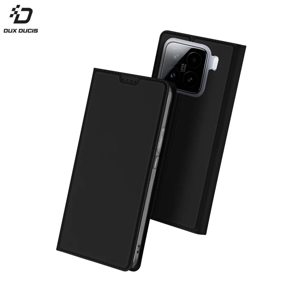 Housse de Protection Skin Pro Dux Ducis pour Xiaomi 15 5G Noir