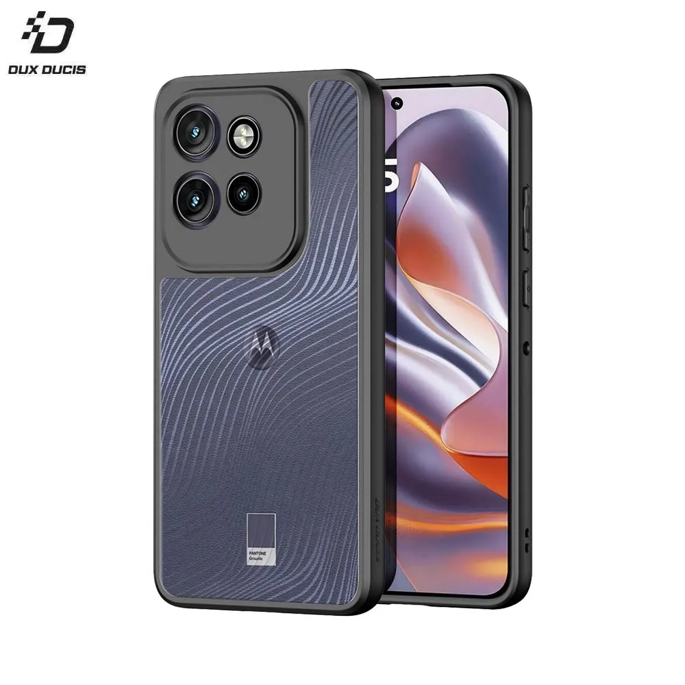 Coque de Protection Aimo Dux Ducis pour Motorola Edge 50 Neo Noir