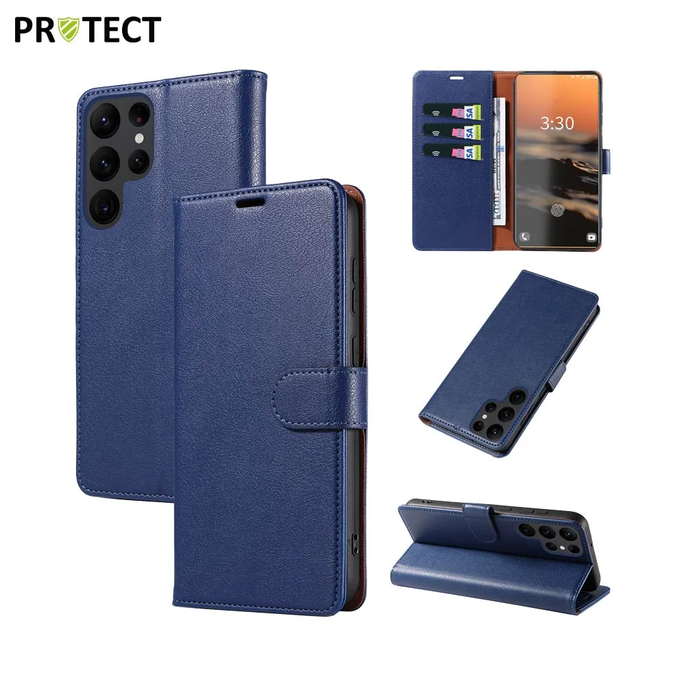 Housse de Protection IP011 PROTECT pour Samsung Galaxy S22 Ultra S908 Bleu Marine — vue 2