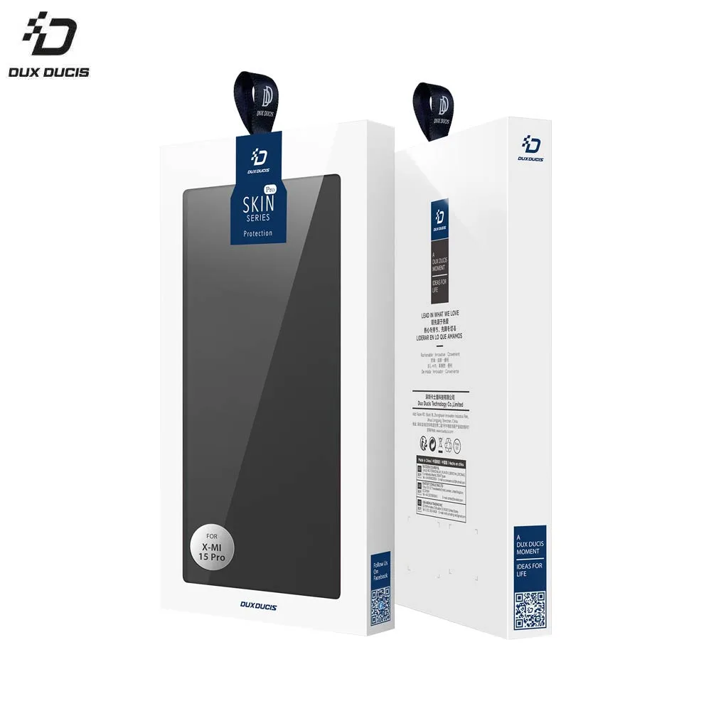 Housse de Protection Skin Pro Dux Ducis pour Xiaomi 15 Pro Noir — vue 2