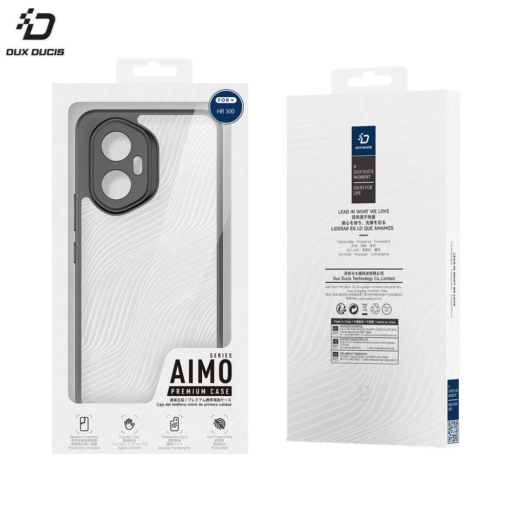 Coque de Protection Aimo Dux Ducis pour Honor 300 Noir