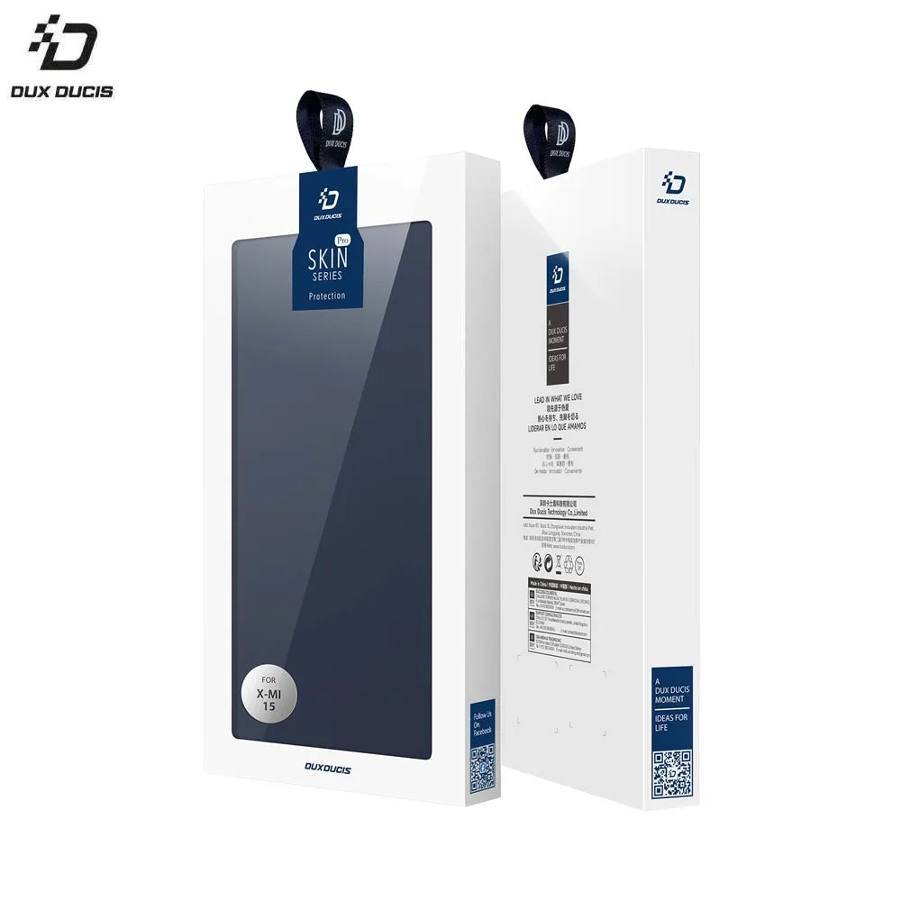 Housse de Protection Skin Pro Dux Ducis pour Xiaomi 15 5G Bleu — vue 2