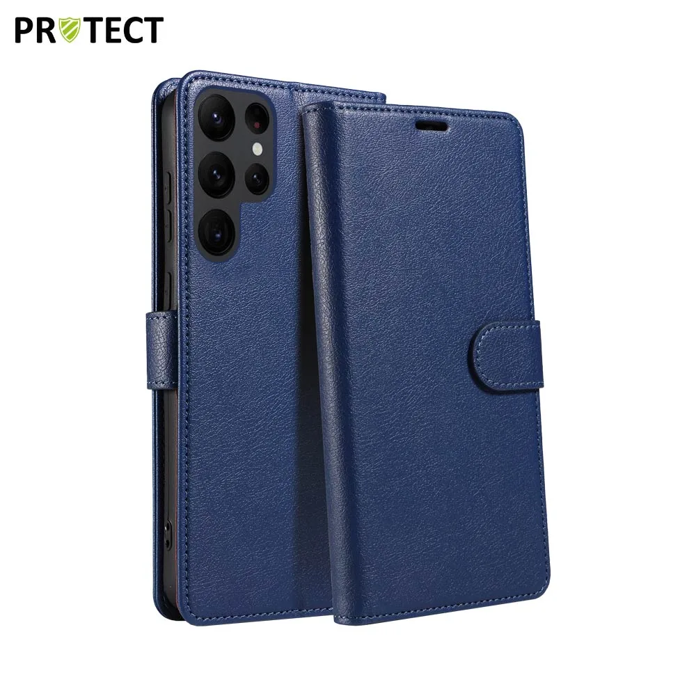 Housse de Protection IP011 PROTECT pour Samsung Galaxy S23 Ultra 5G S918 Bleu Marine