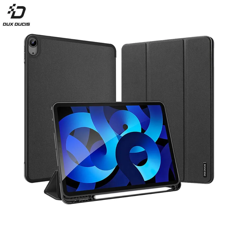 Housse de Protection Domo Dux Ducis pour Apple iPad Air 4, 5 & 11 M2 Noir